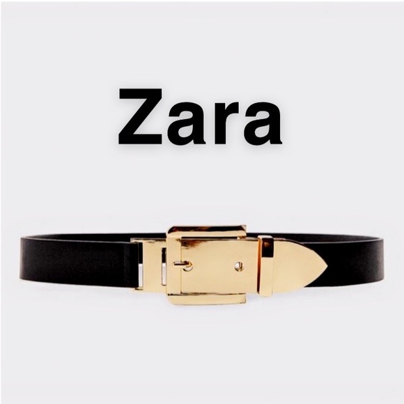 Zara Accessories - Zara Belt with Gold Buckle NWT